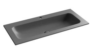 Раковина Ceramica Nova Grace (Грация) CN7013MDH темный антрацит матовый, 101x45.7