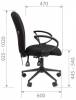 Кресло компьютерное Chairman 9801 00-07150934, 7150934 Черный фото 5