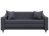 Прямой диван Лига Диванов Лига-071 129772 GRIFON 15 серый фото 2