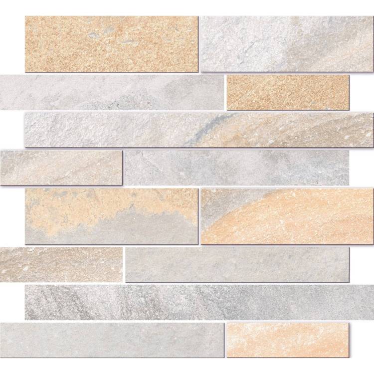 Мозаика Vitra Vulcano K946657R Натуральный Серый 29x31.7