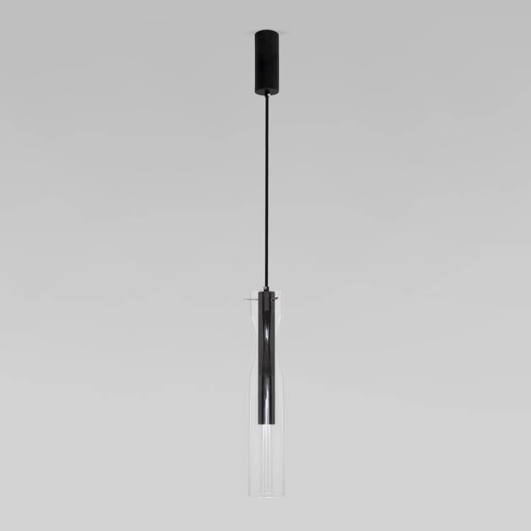 Подвесной светодиодный светильник Eurosvet Swan 50253/1 LED черный