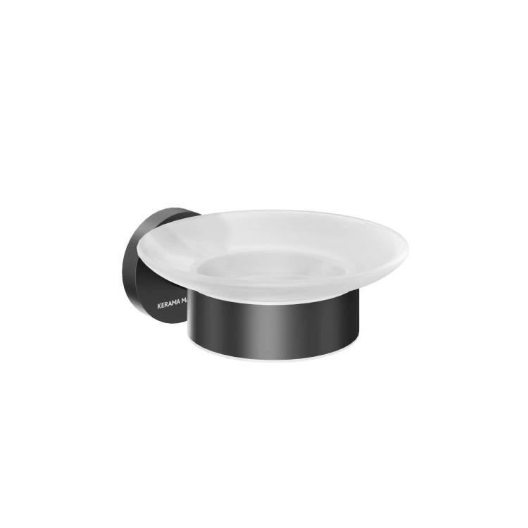 Мыльница Kerama Marazzi Isola (Изола) IS.03.KM.BLK.M черный матовый