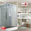 Душевая кабина AvaCan K2011LED 110x90x220 фото 6