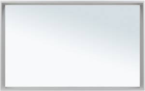 Зеркало Allen Brau Reality 120 1.32021.02 с LED подсветкой, серебро брашированное, 750x1200x140