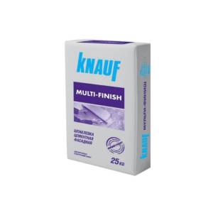 Шпаклевка цементная Knauf Мультифиниш фасадная серая (25 кг)
