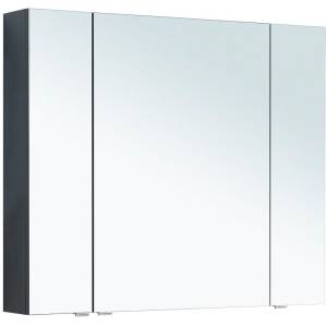 Зеркало-шкаф Aquanet Алвита new 100 277543, антрацит