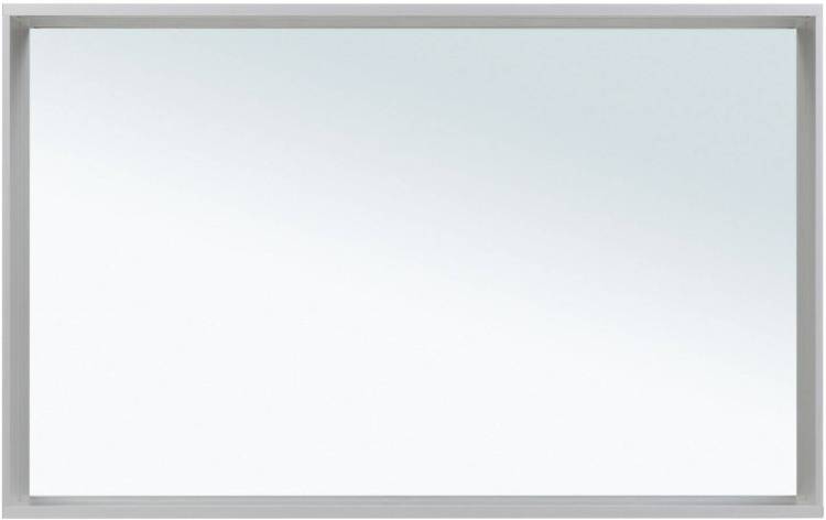 Зеркало Allen Brau Reality 120 1.32021.02 с LED подсветкой, серебро брашированное, 750x1200x140