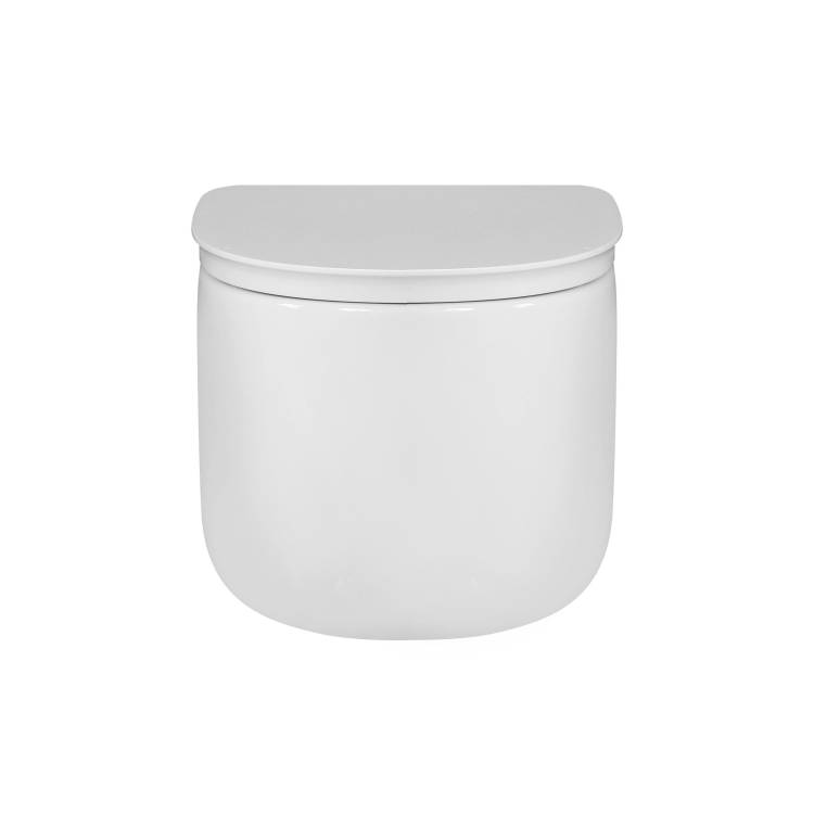 Унитаз подвесной Oliveeka Quiet Force OL-G27 безободковый, с микролифтом, белый