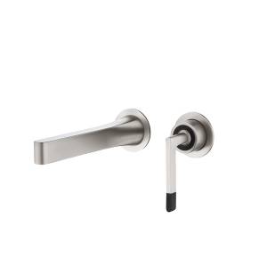 Смеситель для раковины Boheme Duo 165-NB 2-х позиционный, Nickel Brush