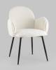 Стул Stool Group Wave Stripes VC006 FL 0917-0006/Fl-100 seat DUAL белый, букле фото 2