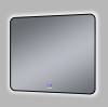Зеркало Grossman Elegans-норма Black 1790802 900x800x45 мм, LED с сенсорным выключателем и подогревом фото 2