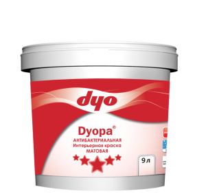 Интерьерная готовая краска DYO Dyopa Hazir Boya 9 л