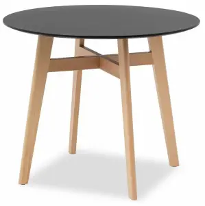 Стол обеденный Stool Group Target Circle Z-220 black черный 90x75