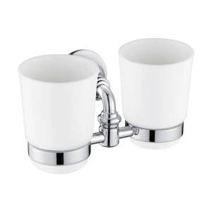 Стакан Rose RG1222 двойной, хром