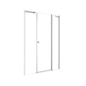 Душевая дверь в нишу Cezares ELENA-W-B-13-90+60/40-C-Cr профиль хром, стекло прозрачное, 185x195