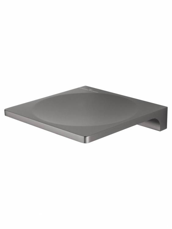 Мыльница Wonzon & Woghand Eclipse WW-9124-BGM с держателем, темный графит