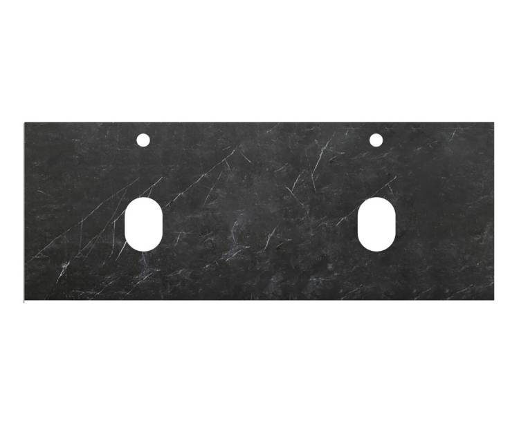 Столешница BelBagno KEP-120-2-MNO Marmo Nero Opaco, 120.4x46.2