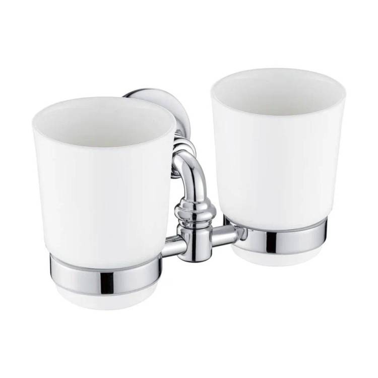 Стакан Rose RG1222 двойной, хром