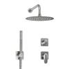 Душевой комплект Wasserkraft Spree A1451.272.274.275.100.276 встраиваемый, с лейкой и изливом, никель фото 4