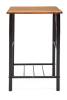 Тумба прикроватная Tetchair Piccolo 9840 черный/красный дуб фото 2