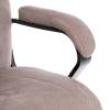 Кресло компьютерное Tetchair Boss metalBL (22) 25265 светло-коричневый, KUB 03, ткань фото 9