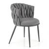 Стул кухонный Halmar K516 V-CH-K/516-KR-POPIELATY серый