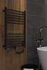 Полотенцесушитель электрический Indigo Attic LСLATCE80-50BRRt черный муар фото 2