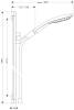 Душевой комплект Hansgrohe Raindance Rainmaker 600 (3 jet) 26117000 + 26626000 + 27506000 + 15761000 + 15764000 фото 15