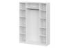 Шкаф с антресолью Woodville Даиго 676151 Белый фото 4