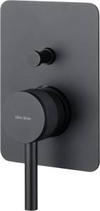 Смеситель для ванны Allen Brau Priority X2 5.31011-31 С ВНУТРЕННЕЙ ЧАСТЬЮ, черный матовый