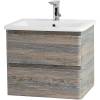 Тумба под раковину Belbagno Albano-Cer ALBANO-CER-600-2C-SO-PS 57x44x50 Pino Scania подвесная с двумя выкатными ящиками фото 3