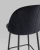 Стул полубарный Stool Group Логан SN LV-121-H75-01P-01 черный фото 7