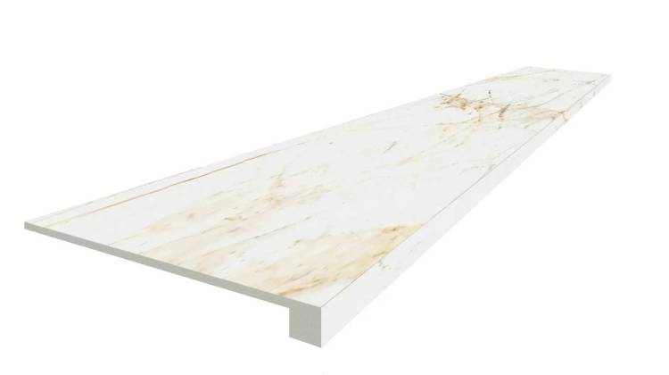 Ступень ColiseumGres Canova 620070002804 White Scalino 60 Front 33x60