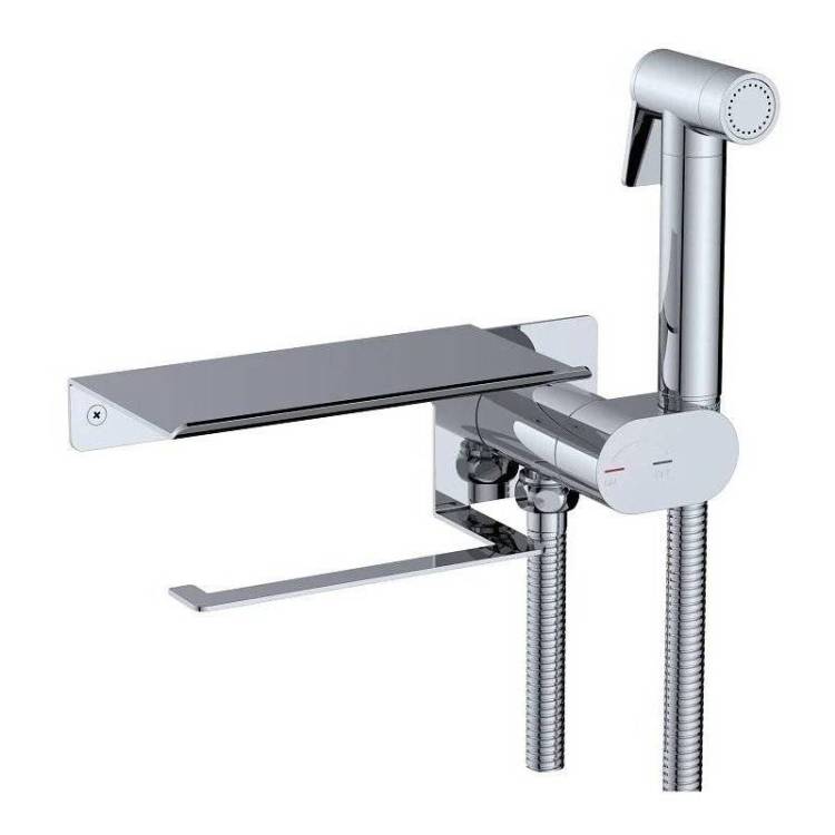 Гигиенический душ RGW Shower Panels 581408221-01 SP-221, хром, со смесителем