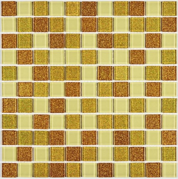 Мозаика Bonaparte Shine Gold (2.5x2.5) 30x30