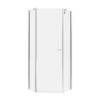 Душевое ограждение NEW TRENDY NEW SOLEO  90x90x195 K-0607 (хром)