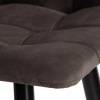 Стул барный Tetchair Chilly (mod.7095б) 19641 темно-серый, черный фото 7