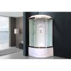 Душевая кабина Royal Bath RB 100BK6-WT-CH с высоким поддоном, с сиденьем фото 2