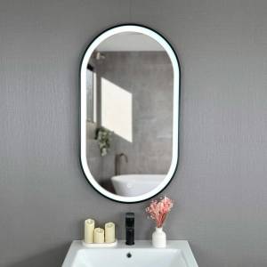 Зеркало Alavann Wave ALV1160001 с подсветкой, 52x92