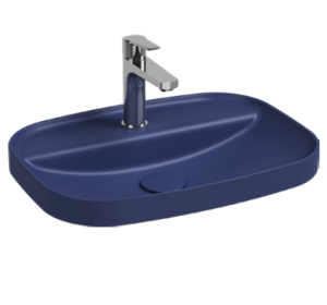 Раковина Isvea Infinity 55 10NF50055SV-2Z синий матовый, 55x40