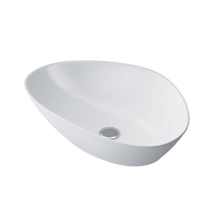 Раковина Am.Pm Func M8FWCC50600WG 57 см, белая глянцевая