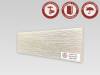 Плинтус МДФ TeckWood цветной Дуб Крем 2150x80x10