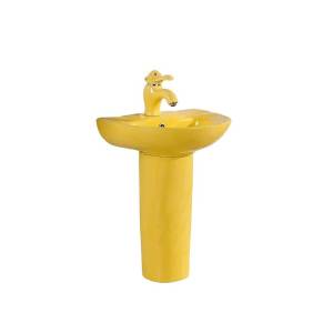 Раковина Gid Aventura 69908 Nb192-Y 43 см, желтая