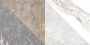 Керамическая плитка Global Tile Capella GT98VG Геометрия Белый 50x25