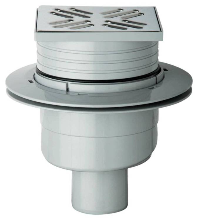 Душевой трап OMP Tea Wang 263.201.8 10.5x10.5 см