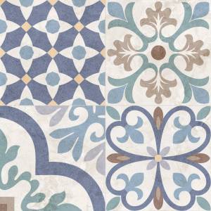 Керамическая плитка Global Tile Topaz GT235VG Синий 41.2x41.2