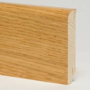 Плинтус Pedross шпонированный Дуб 80х18х2500 R9