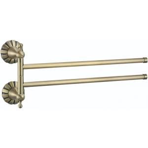 Держатель для полотенец поворотный (2-ой) Savol 89с S-08902C бронза