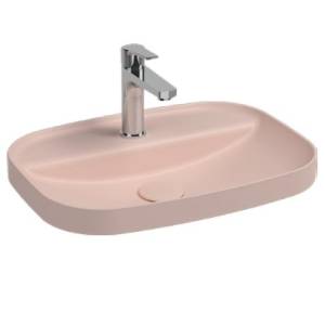 Раковина Isvea Infinity 10NF50055SV-2S 55 см, лососевая матовая