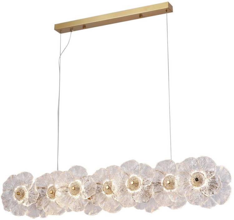 Большая подвесная светодиодная люстра Kink Light Грея 07601-95L,36